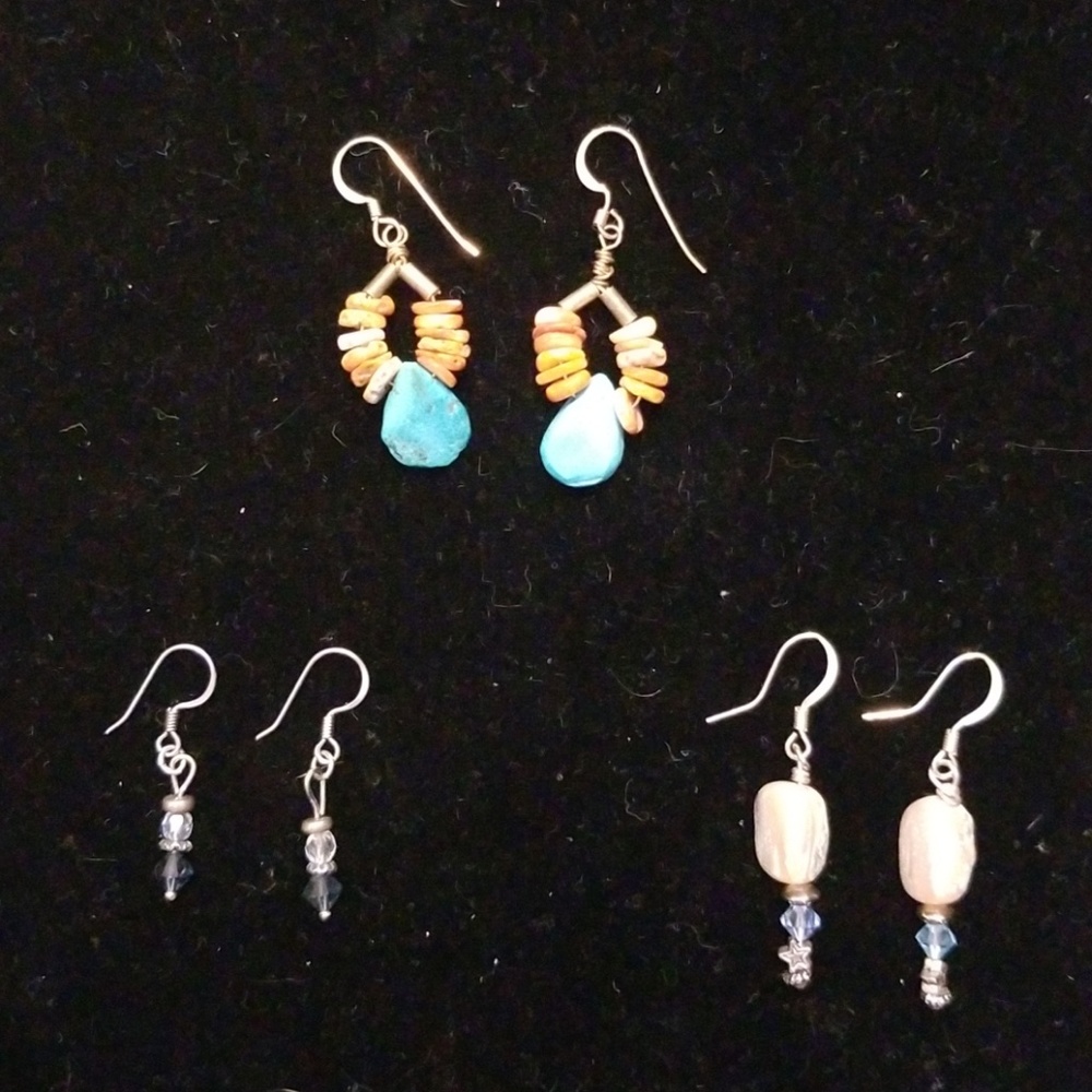 Handmade Drop Earring Set